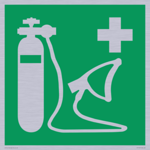 E028 safe condition oxygen resuscitator